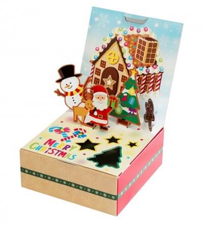 クリスマス PoppyBox／ポップアップ／ボックス | 飛び出すパッケージ「PoppyBox」