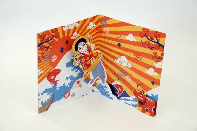 nan-do-mi（ナンドミ）フォト「歌舞伎」／フォトスタンド／写真立て／飛び出す絵本 | 飛び出すパッケージ「PoppyBox」