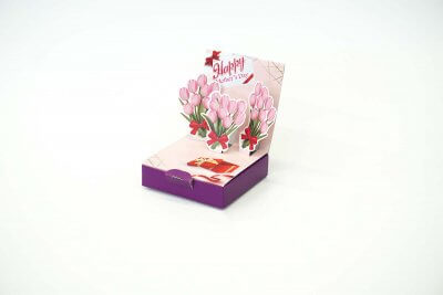 母の日／Sサイズ／プレゼント／ボックス／PoppyBox | 飛び出すパッケージ「PoppyBox」
