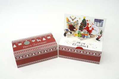 クリスマス／Lサイズ／ギフトボックス／PoppyBox | 飛び出すパッケージ「PoppyBox」