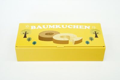 ギフトボックス（お菓子・バウムクーヘン）|Ｎ式 | 化粧箱・商品パッケージ