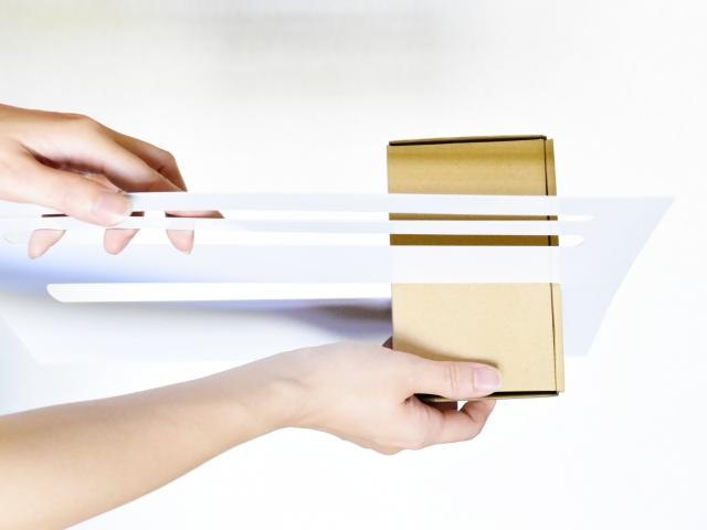 箱のサイズを計測