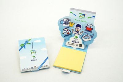 PoppyPad（周年記念・付箋）オリジナル | 飛び出すパッケージ PoppyBox