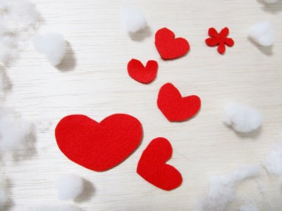 たくさんのハートマーク
