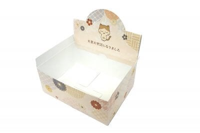 商品パッケージ 兼 POP付き什器 | 化粧箱・商品パッケージ