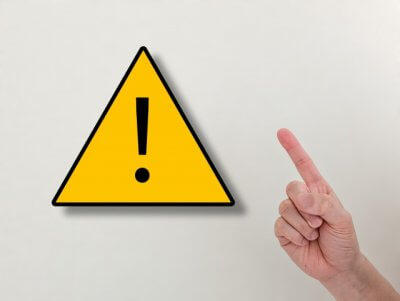 エクステンションマークと指