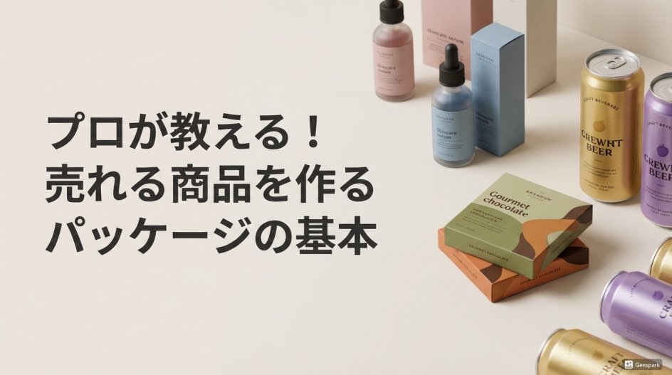 プロが教える！売れる商品を作るパッケージの基本 | パッケージ制作アイデア