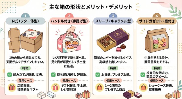 ドーナツパッケージ　形状
